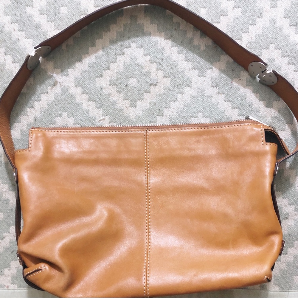 Michael Kors Tan Leather Shoulder Bag